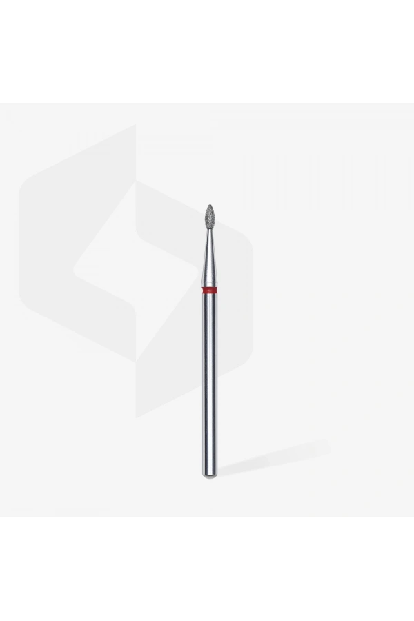 Staleks Elmas Küre Freze, Kırmızı, Çap 1,6 mm, Çalışma Kısmı 4 mm