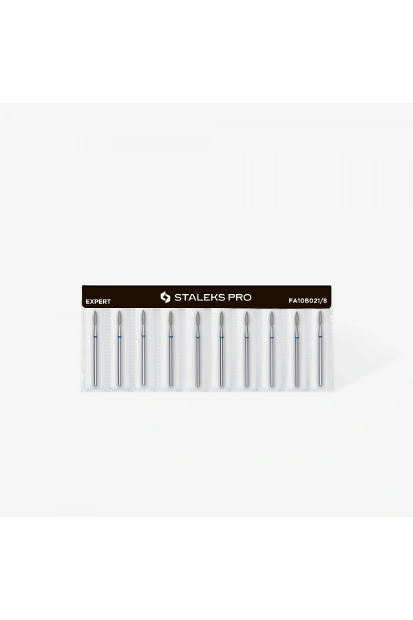 Staleks Elmas Alev Freze, Mavi, Çap 2,1 mm, Çalışma Kısmı 8 mm