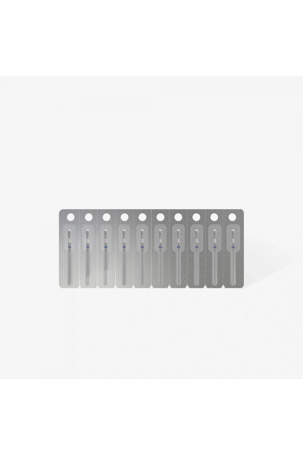 Staleks Elmas Kibrit Freze EXPERT, Mavi, Çap 2,3 mm, Çalışma Kısmı 5 mm