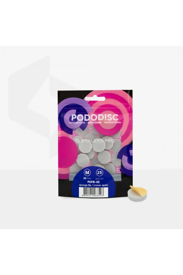 Staleks PODODISC STALEKS PRO M Pedikür Disk İçin Sünger Törpüler (25 Adet)