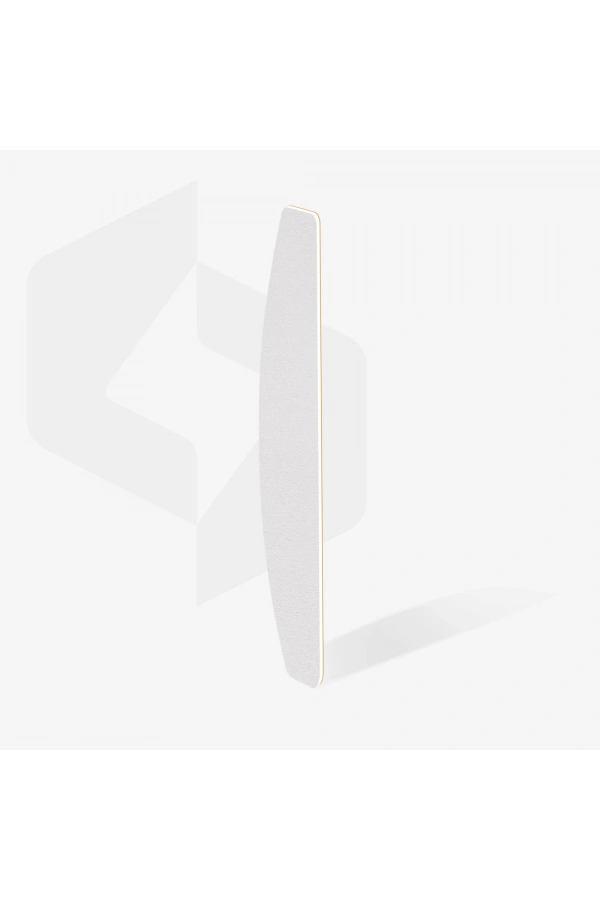 Staleks EXPERT 40 Yarım Ay Törpü İçin Yedek PapmAm Yumuşak Tabanlı Beyaz Törpüler, 180 Grit (30 Adet)