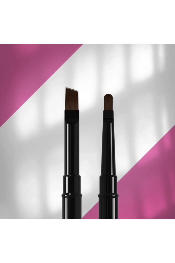 Staleks EXPERT çift taraflı jel fırçası 7 mm / jel fırçası 9 mm