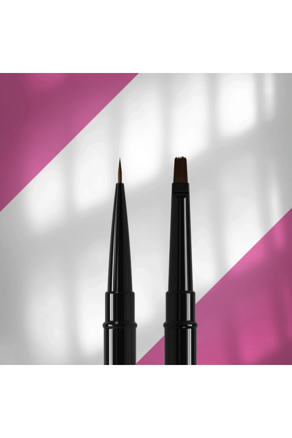 Staleks EXPERT çift taraflı liner 7 mm / jel fırçası 7 mm