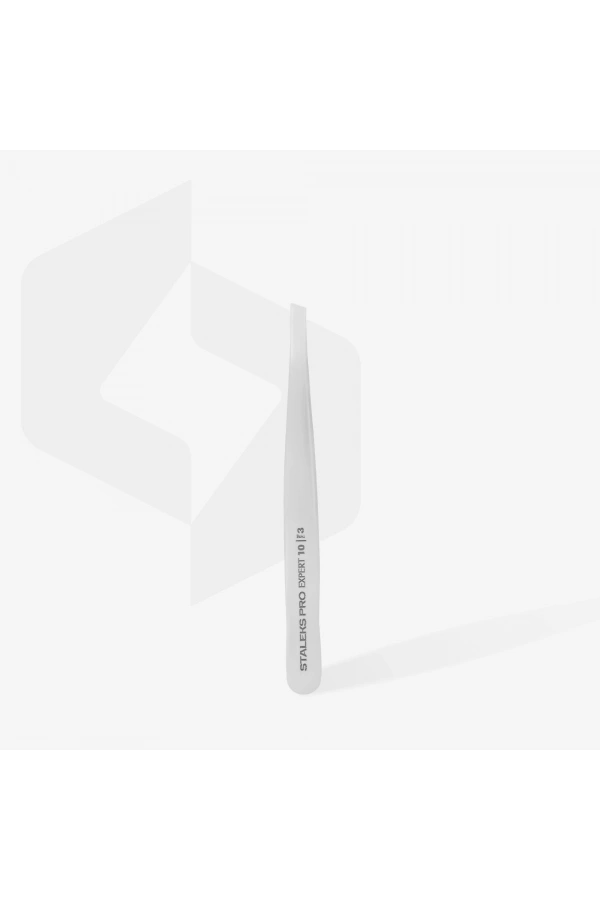 Staleks EXPERT 10 TYPE 3 Kaş Cımbızı (Geniş Yamuk Kenarlar)