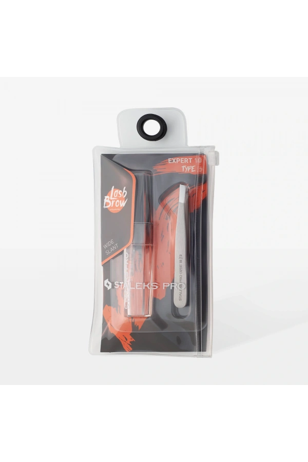 Staleks EXPERT 10 TYPE 3 Kaş Cımbızı (Geniş Yamuk Kenarlar)