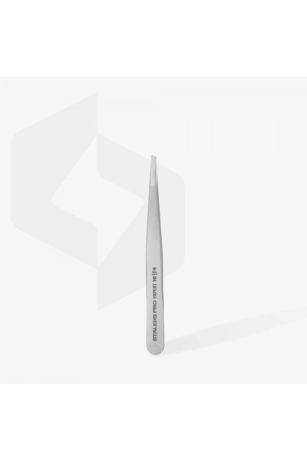 Staleks EXPERT 10 TYPE 4 Kaş Cımbızı (Dar Yamuk Kenarlar)