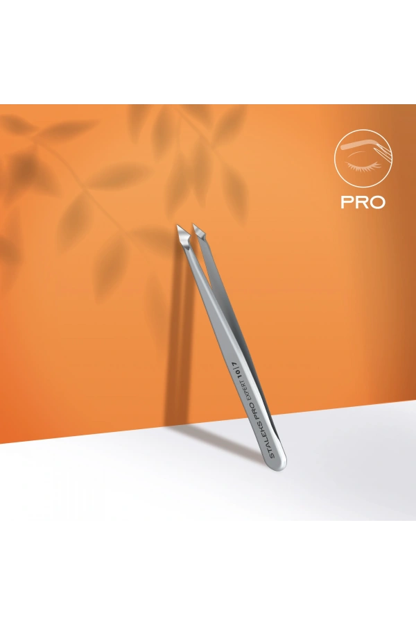 Staleks EXPERT 10 TYPE 7 Kaş Cımbızı (uçları eğimli ve sivri)