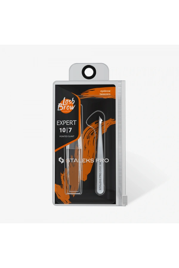 Staleks EXPERT 10 TYPE 7 Kaş Cımbızı (uçları eğimli ve sivri)