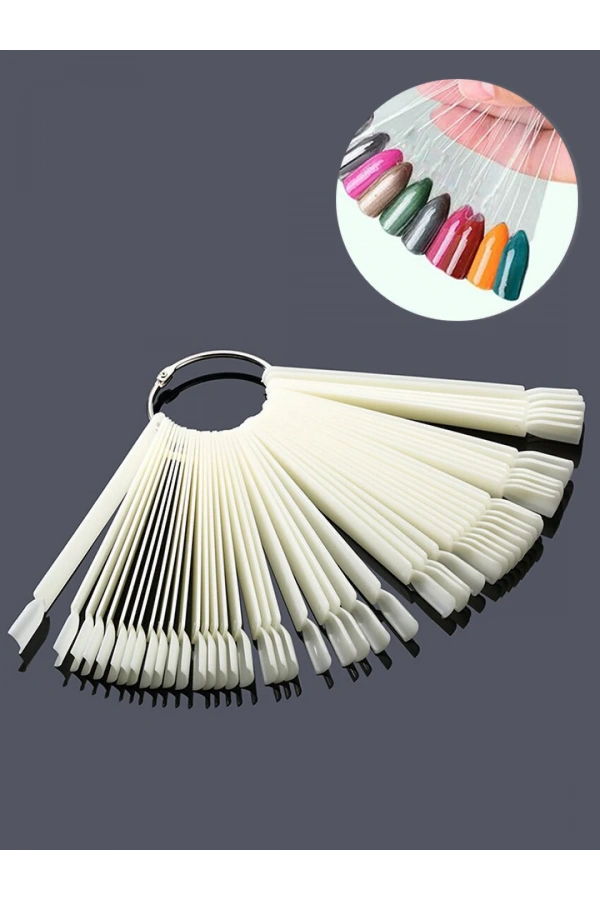 Tırnak Renk Kartelası - 50 Adet