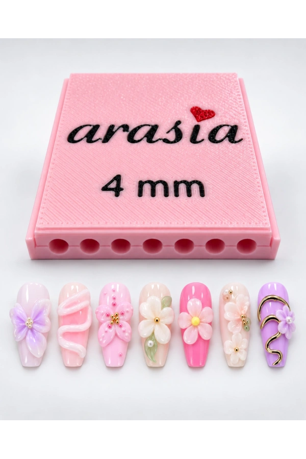 Hamur Jel Top Yapma Aparatı 4 mm – Pembe