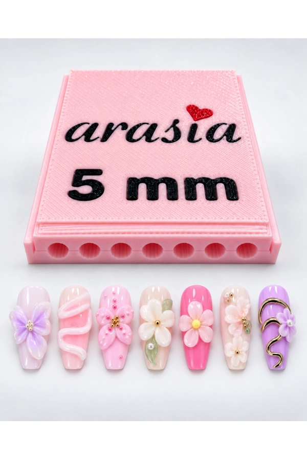 Hamur Jel Top Yapma Aparatı 5 mm – Pembe