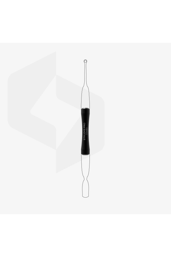 Staleks Combo UNIQ 10b Değiştirilebilir Çalışma Kısımları İçin Spatula Siyah Sapı