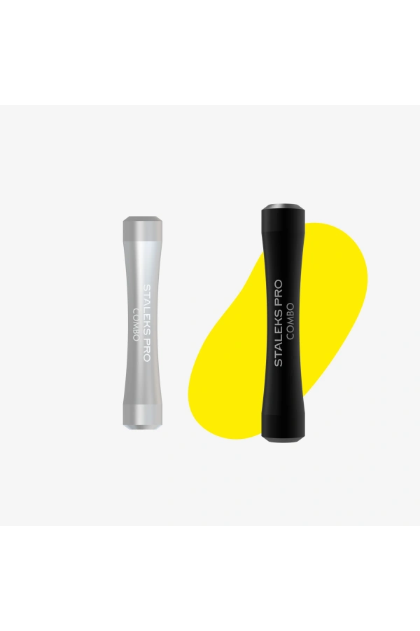 Staleks Combo UNIQ 10b Değiştirilebilir Çalışma Kısımları İçin Spatula Siyah Sapı