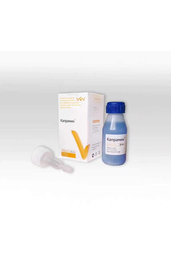 Kapramin Kan Durdurucu 30 ml Hemostatik Sıvı - Mavi Renk Plastik Şişe