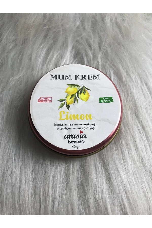 Limon Kokulu Mum Krem (Masaj Mumu) - 40 gr