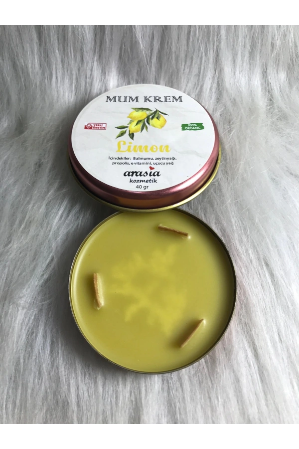 Limon Kokulu Mum Krem (Masaj Mumu) - 40 gr