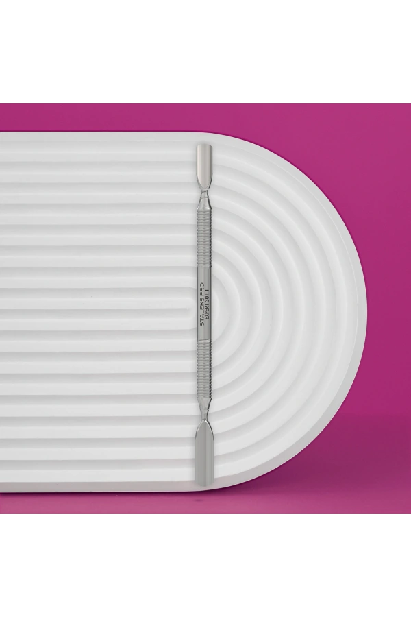 Staleks EXPERT 30 TYPE 1 Tırnak Eti İtici (Geniş + Dar Yuvarlak Uç)