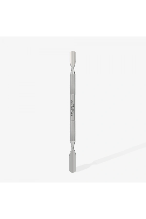 Staleks EXPERT 30 TYPE 1 Tırnak Eti İtici (Geniş + Dar Yuvarlak Uç)