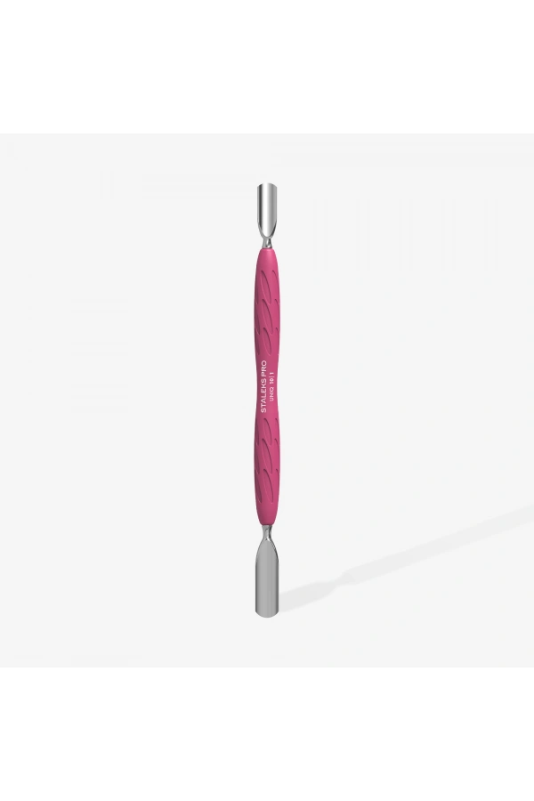 Staleks Gummy UNIQ 10 TYPE 1 Silikon Saplı Tırnak Eti İtici (Geniş Yuvarlak + Dar Yuvarlak İtici)