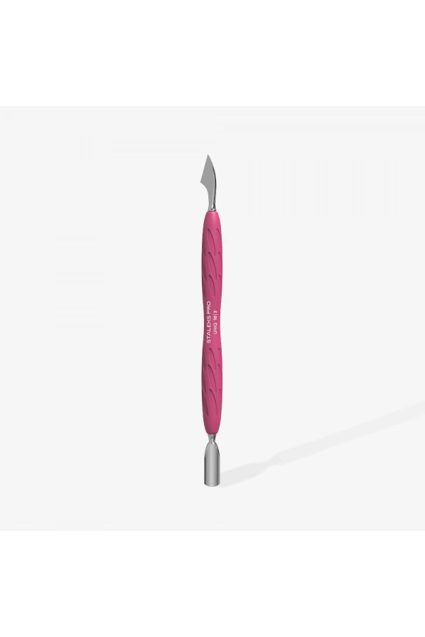 Staleks Gummy UNIQ 10 TYPE 3 Silikon Saplı Tırnak Eti İtici (Dar Yuvarlak İtici + Üçgen Üç)