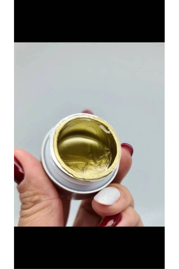 Metalik Altın Jel – 5 ml