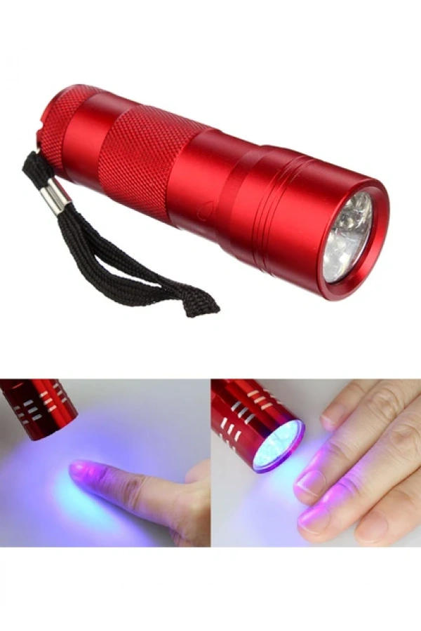 Taşınabilir UV LED Lamba – Kırmızı