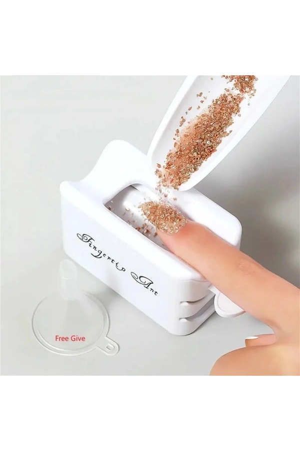 Tırnak Süsleme Tozu Geri Dönüşüm Sistemi – Tırnak Tozu Uygulama Kiti