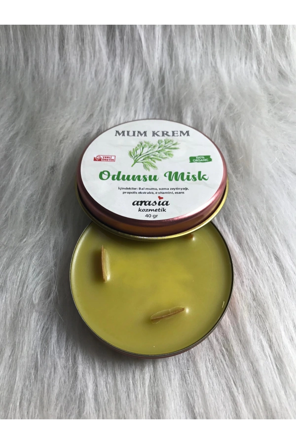 Odunsu Misk Kokulu Mum Krem (Masaj Mumu) – 40 gr