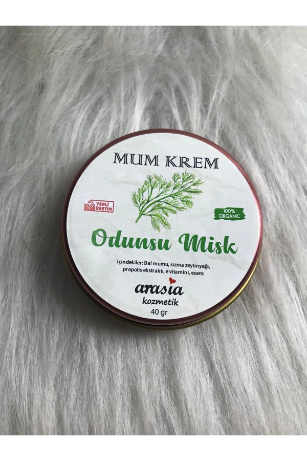 Odunsu Misk Kokulu Mum Krem (Masaj Mumu) – 40 gr