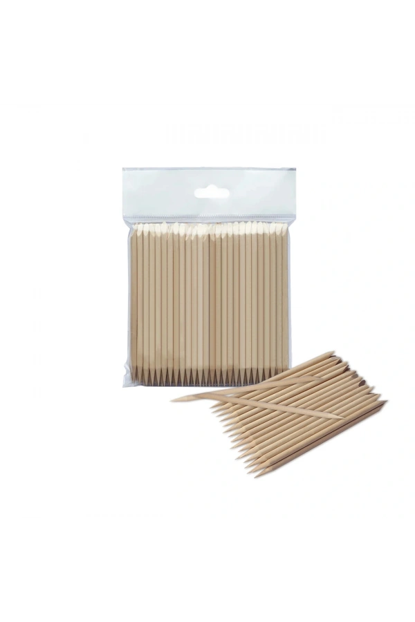 Staleks STALEKS PRO Portakal Manikür Çubuğu, Ahşap 110 mm (100 Adet)