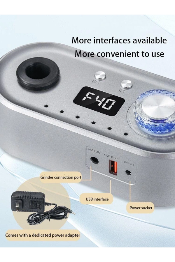 Oval Masaüstü Freze Makinesi – 40.000 RPM