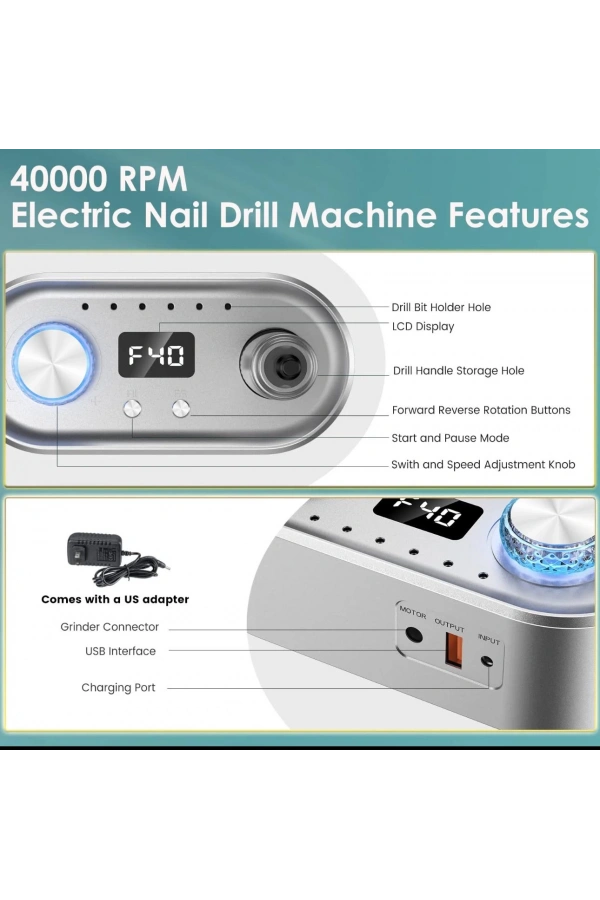 Oval Masaüstü Freze Makinesi – 40.000 RPM