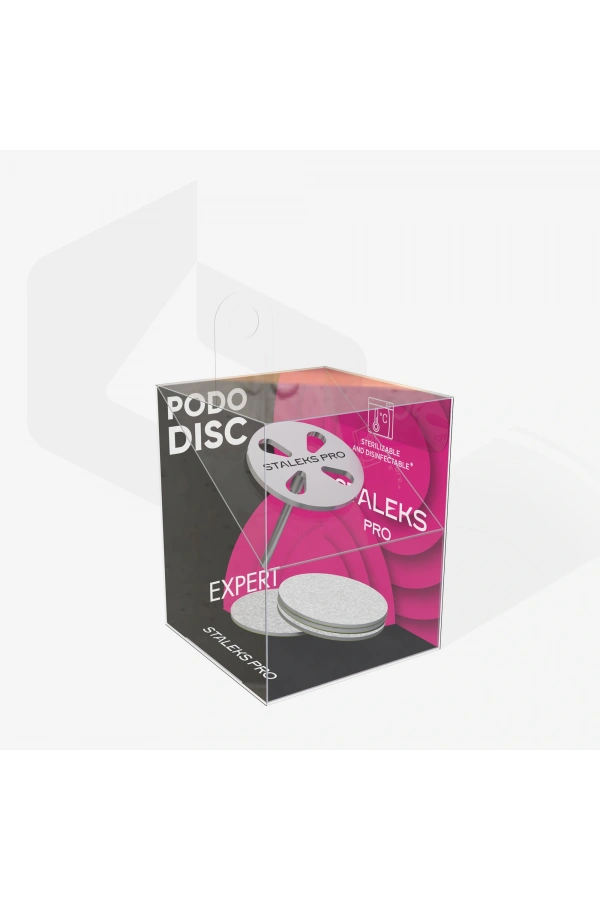 Staleks PODODISC STALEKS PRO M Pedikür Disk (20 mm),180 Grit Törpüler Set Ile (5 Adet)