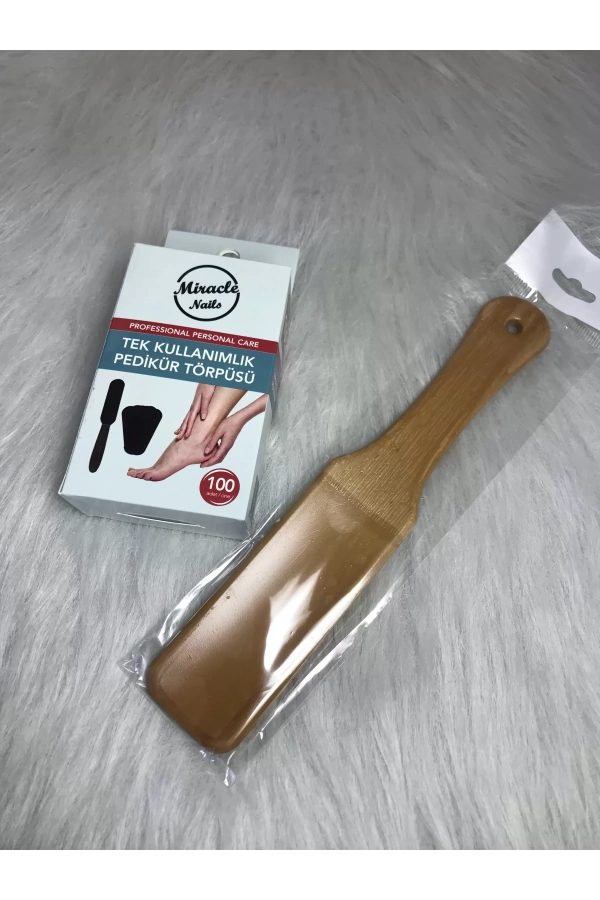 Tek Kullanımlık Pedikür Törpüsü – Hijyenik ve Profesyonel Ayak Bakımı -100lü