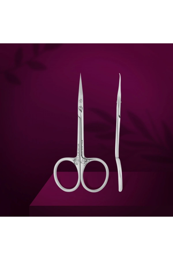 Staleks EXCLUSIVE 21 TYPE 1 Profesyonel Kancalı Tırnak Eti Makası (Magnolia)