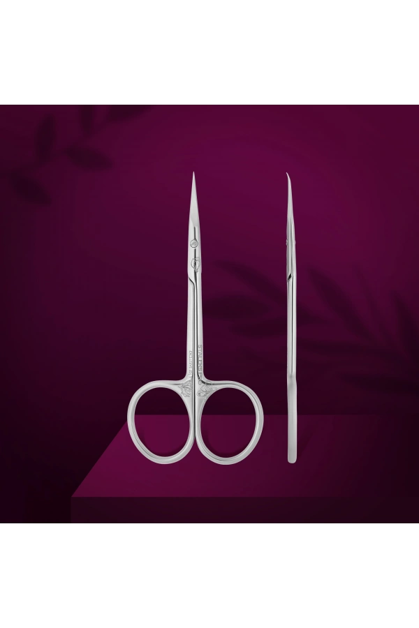 Staleks EXCLUSIVE 23 TYPE 1 Profesyonel Kancalı Tırnak Eti Makası (Magnolia)