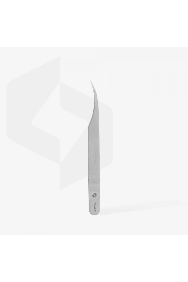 Staleks EXPERT 40 TYPE 11 Profesyonel Kirpik Cımbızı (Eğik)