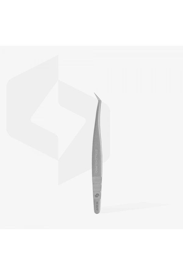 Staleks EXPERT 40 TYPE 13 Profesyonel Kirpik Cımbızı (L Şeklinde, 40)