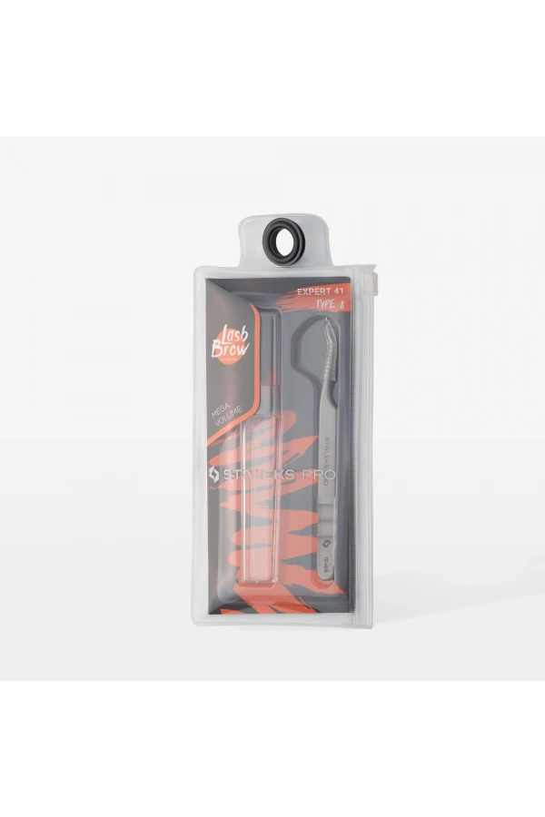Staleks EXPERT 41 TYPE 8 Profesyonel Kirpik Cımbızı (mini L)