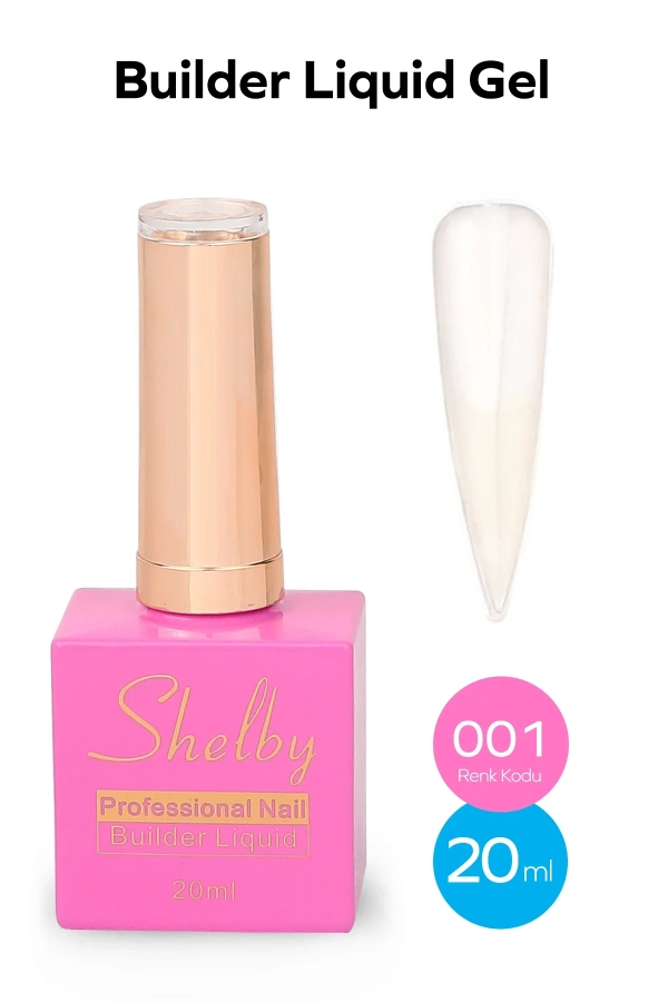Shelby Shine Builder Liquid Gel – 001 – 20 ml