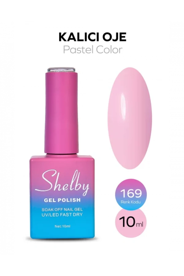 Shelby 169 - Kalıcı Oje (Pastel Serisi)