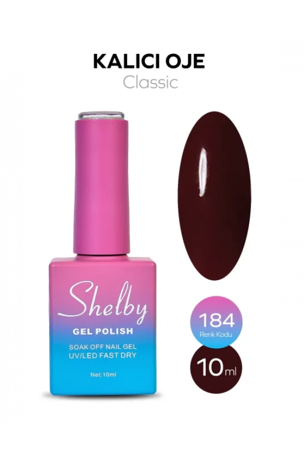 Shelby 184 - Kalıcı Oje (Classic Serisi)