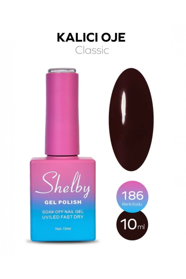 Shelby 186 - Kalıcı Oje (Classic Serisi)