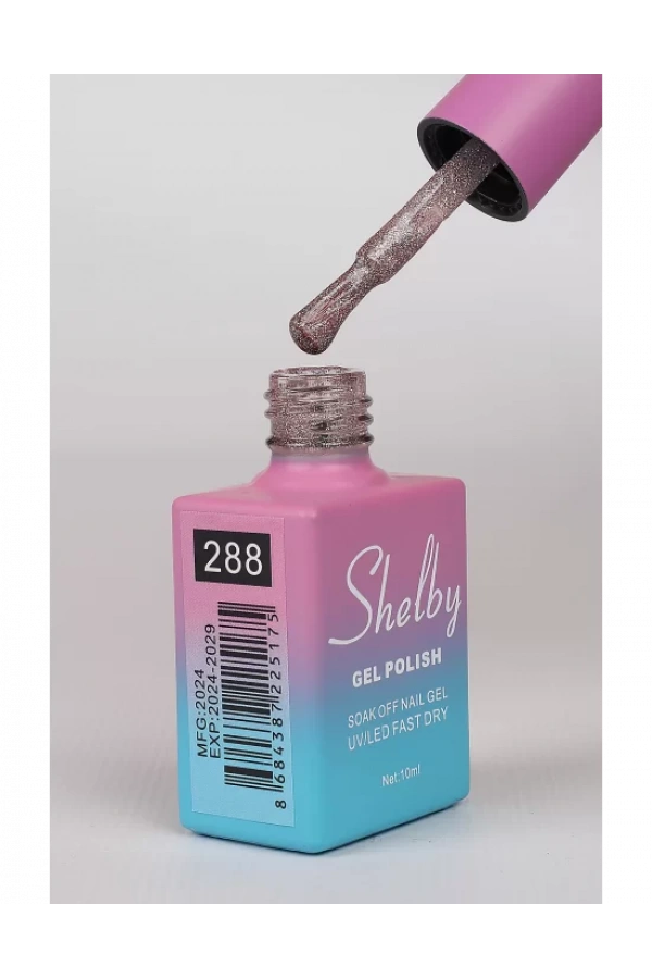 Shelby Kalıcı Kedi Gözü & Disco Oje 288 – Manyetik Işıltılı 10 ml