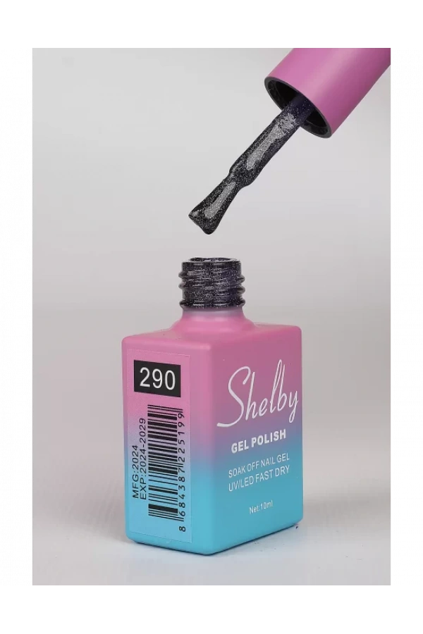 Shelby Kalıcı Kedi Gözü & Disco Oje 290 – Manyetik Efektli Kalıcı Oje 10 ml