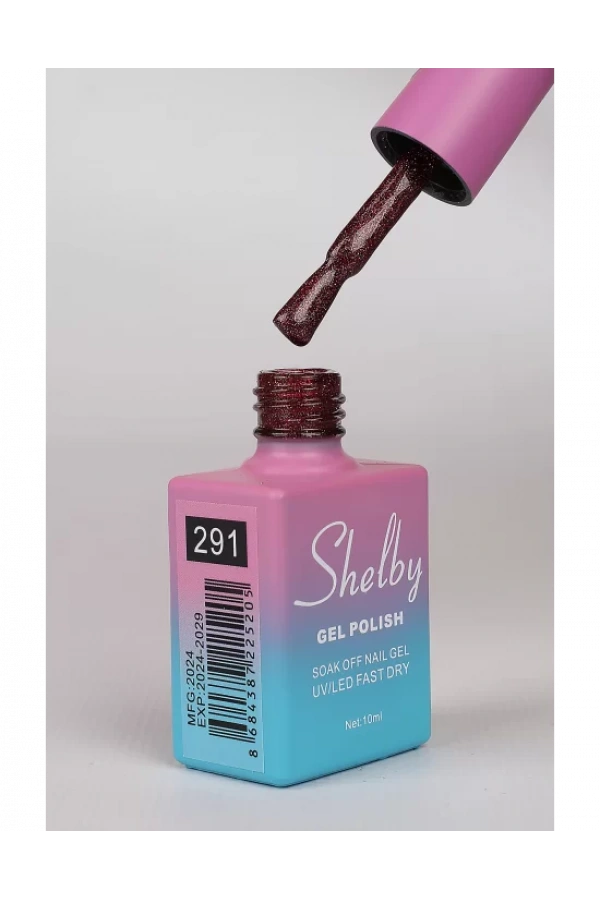 Shelby Kalıcı Kedi Gözü & Disco Oje 291 – Manyetik Işıltılı Kalıcı Oje 10 ml