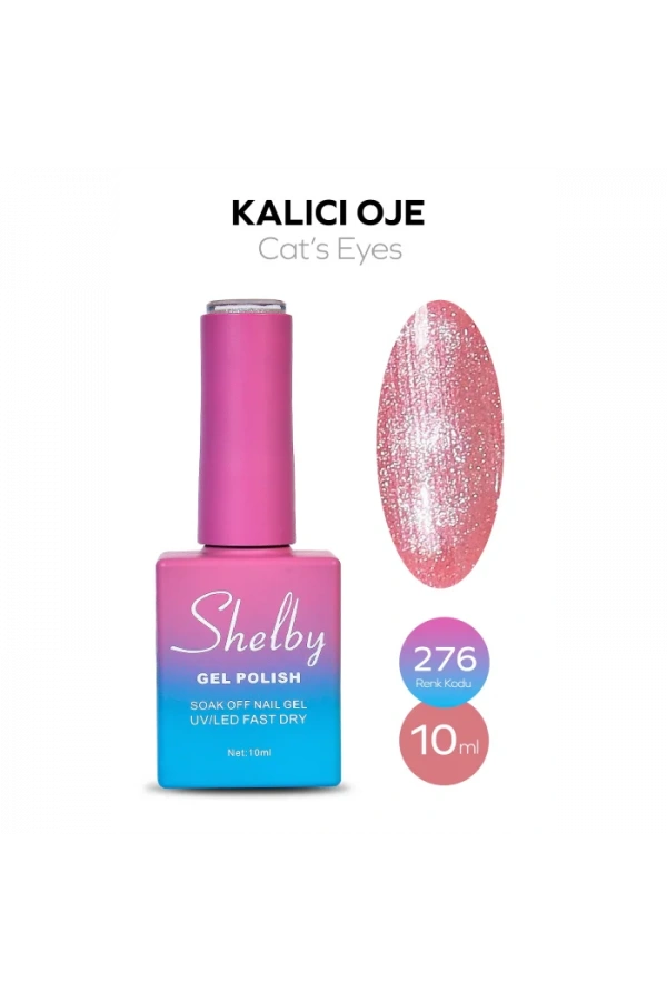 Shelby Kalıcı Kedi Gözü Oje 276 – 10 ml (Cat’s Eyes Serisi)