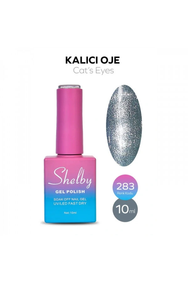 Shelby Kalıcı Kedi Gözü Oje 283 – 10 ml (Cat’s Eyes Serisi)