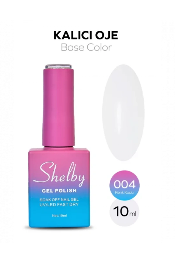 Shelby Kalıcı Oje 004 – Rakı Beyazı Tonu (10 ml)