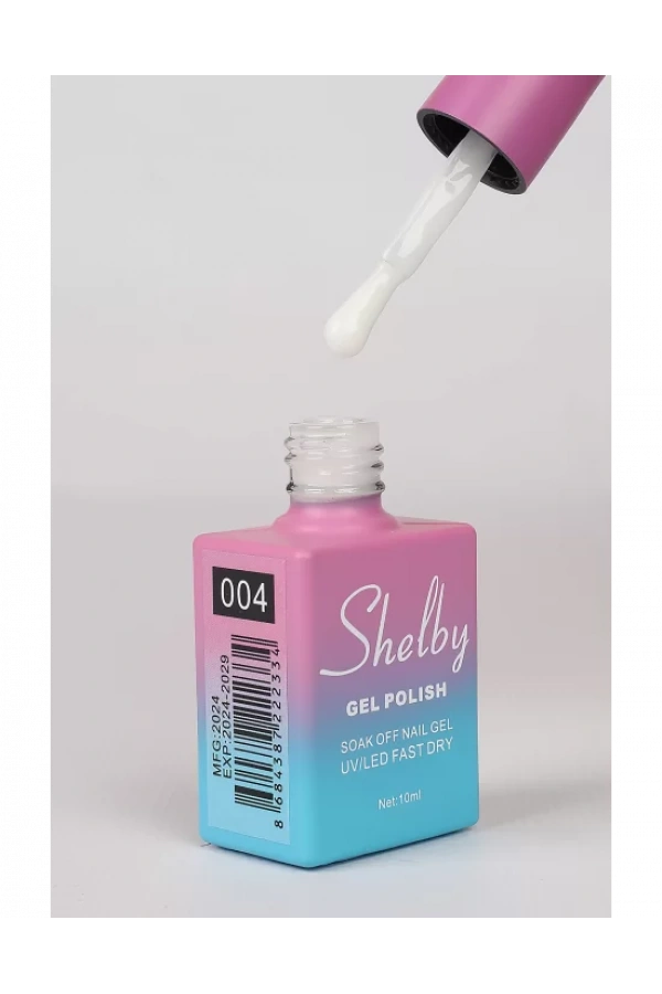 Shelby Kalıcı Oje 004 – Rakı Beyazı Tonu (10 ml)